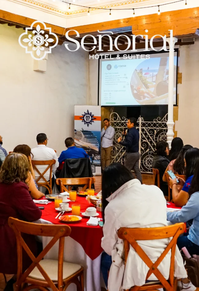Eventos y Reuniones Hotel Señorial Qeretaro,