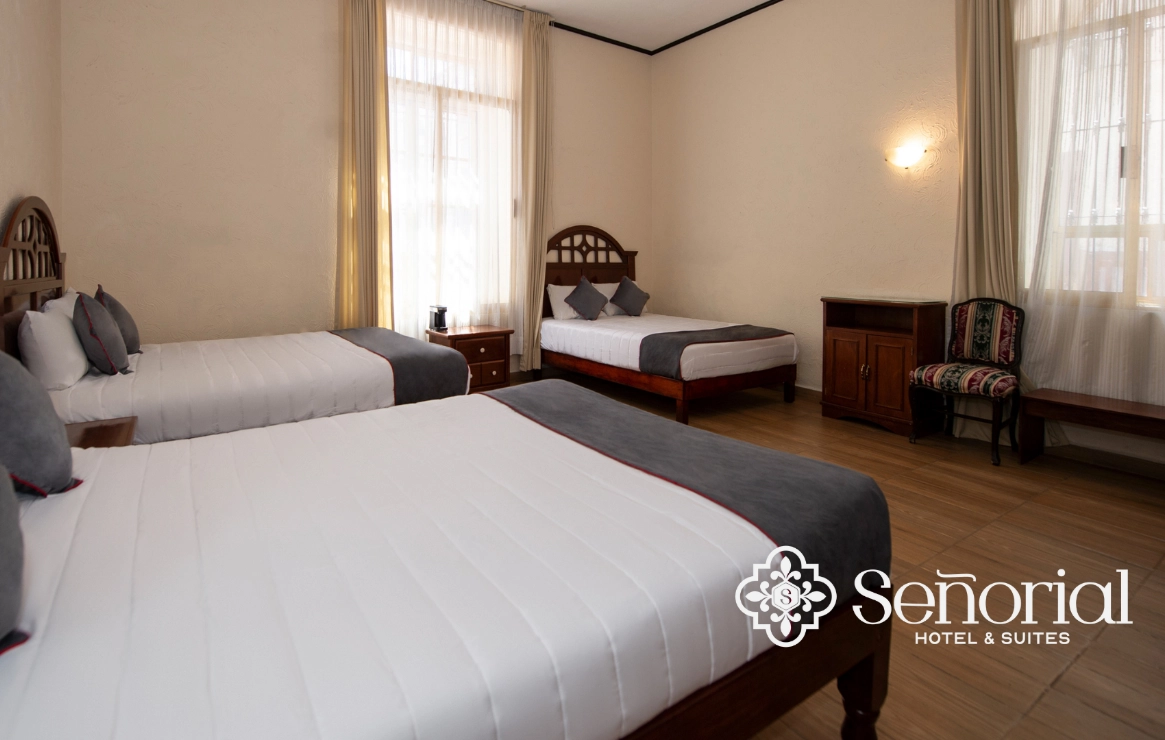 Habitación Familiar Hotel Señorial Querétaro